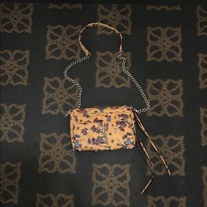 Rebecca Minkoff Floral Orange Crossbody Bag